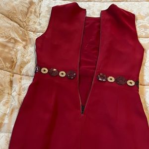 Burberry Red Dress